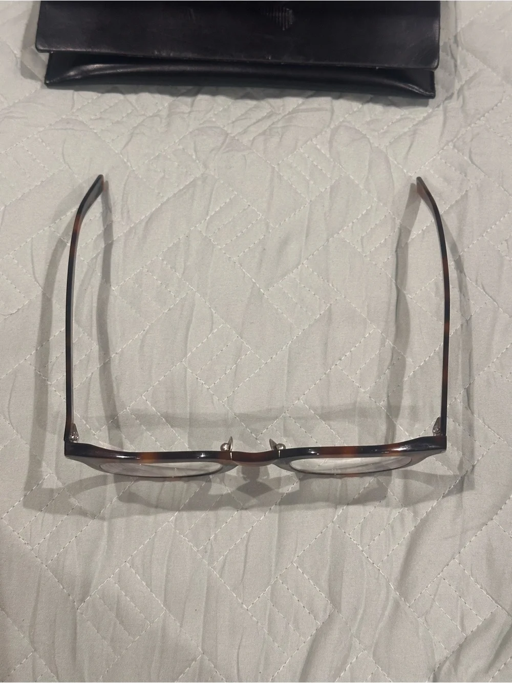 Saint Laurent SL 141 Slim 002 Eyeglasses Tortoise Havana 46-25-145 YSL Case